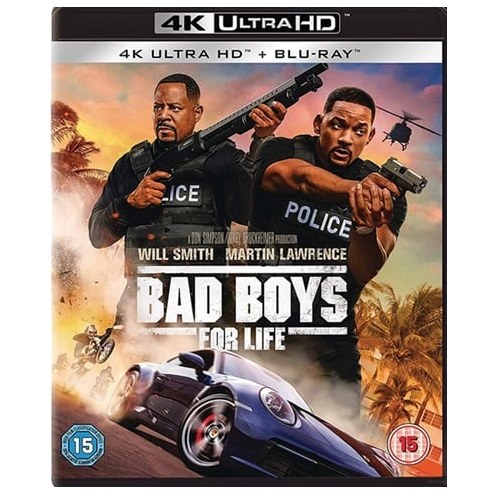 4K Blu-Ray - Bad Boys For Life (15) Preowned