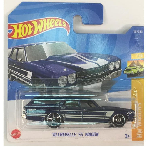 Hot Wheels HW Wagons - '70 Chevelle SS Wagon 2022 111/250 (3+) Preowned