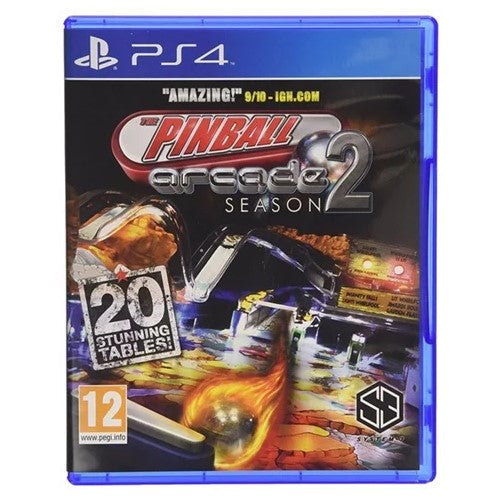 PS4 - The Pinball Arcade Arcade Season 2 (12) Preowned