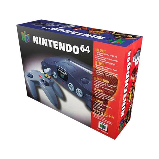 Nintendo 64 Console Black Boxed Preowned