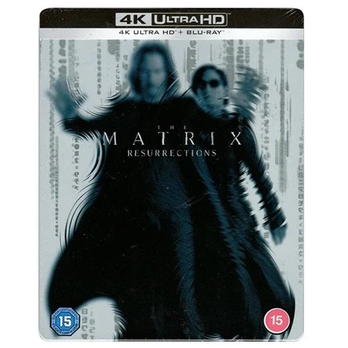 4K Blu-Ray Steelbook - The Matrix Resurrections (15) Preowned