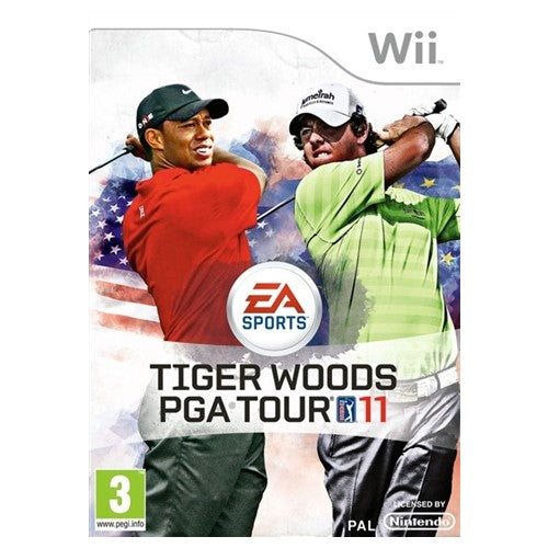 Wii - Tiger Woods PGA Tour 11 (3) Preowned