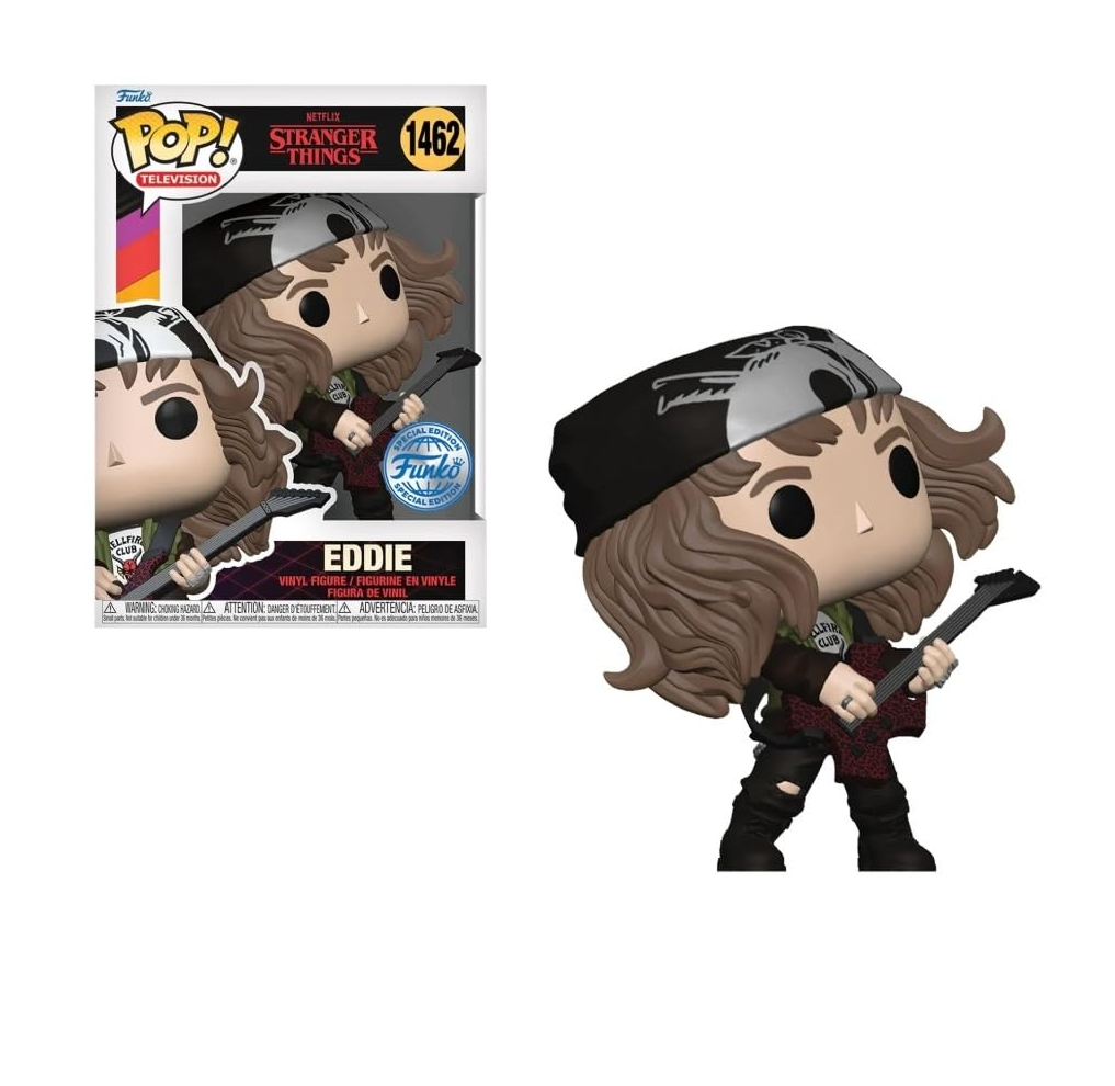Funko Pop - Stranger Things [1462] Eddie (3+) Preowned