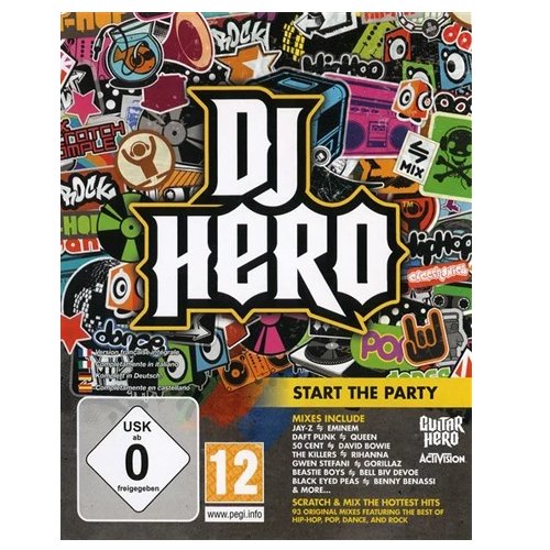 PS3 - DJ Hero (12) Preowned