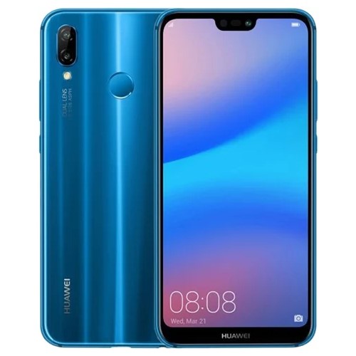 Huawei P20 Lite 64GB Unlocked Klein Blue Grade C Preowned
