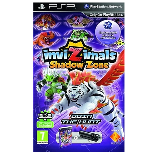 PSP - Invizimals Shadow Zone (With Camera) (7) Preowned