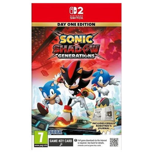 Switch 2 - Sonic X Shadow Generations (7) Preowned