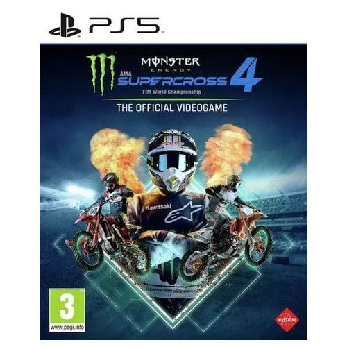 PS5 - Monster Energy Supercross 4 (3) Preowned