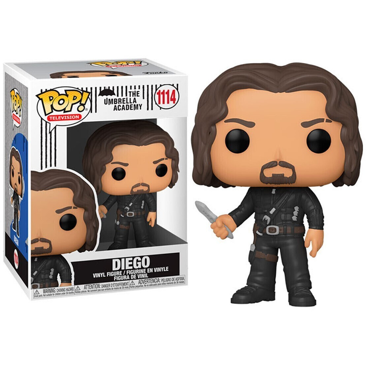 Funko Pop! - The Umbrella Academy [1114] Diego (3+) Preowned