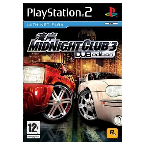PS2 - Midnight Club Dub Edition (7) Preowned