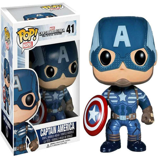Pop! Vinyl - Marvel Captain America The Winter Soldier [41] Captain America Grade B Preowned