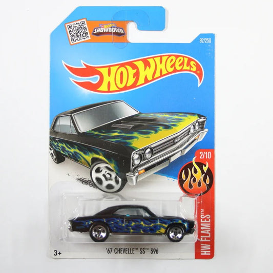 Hot Wheels Flames - "67 Chevelle SS 396 2016 92/250 (3+) Preowned