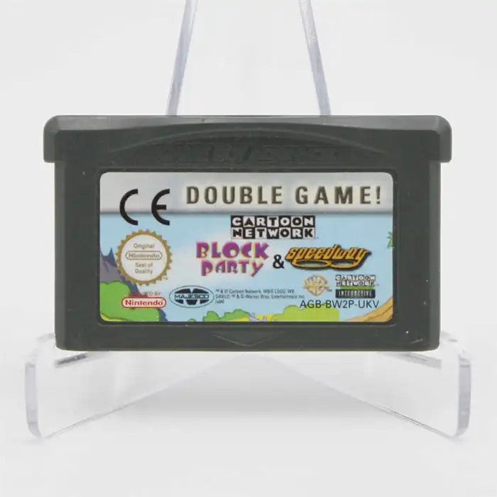 Gameboy Advance - Cartoon Network Double Game Block Party & Speedway Unboxed Preowned