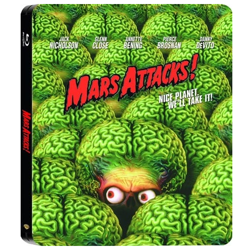 Blu-Ray - Mars Attacks Steelbook (12) Preowned