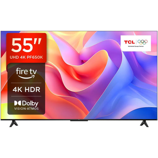 TCL 55PF650K 55" 4K UHD HDR Smart LED TV Grade B Preowned Collection Only