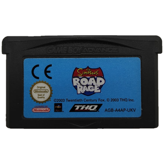 Gameboy Advance - The Simpsons Road Rage (3) Preowned Unboxed