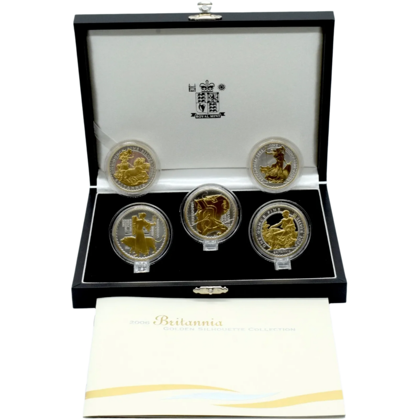 United Kingdom Britannia Golden Silhouette Collection 2006 Royal Mint Preowned