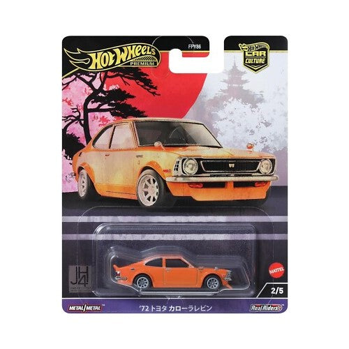 Hot Wheels - Car Culture Japan Historics 2/5 [2024] '72 Toyota Corolla Levin (3+) Preowned