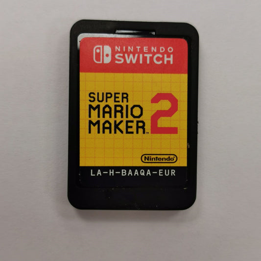 Switch - Super Mario Maker 2 (3) Unboxed Preowned