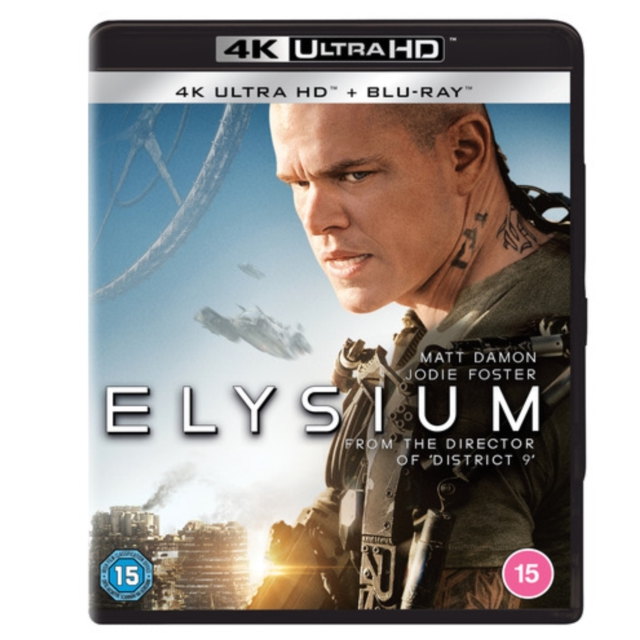 4K Blu-Ray - Elysium (15) Preowned