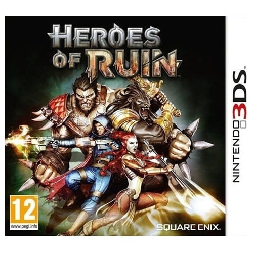 3DS - Heroes Of Ruin (12) Preowned