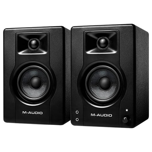 M-Audio BX3 Graphite 3.5" Powered Studio Monitors (Pair) Grade B Preowned Collection Only