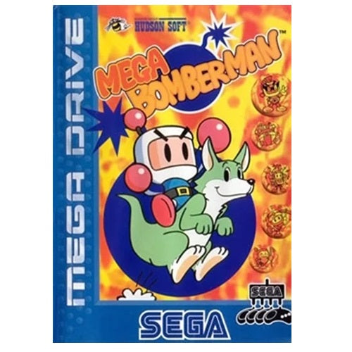 Mega Drive - Mega Bomberman With Manual Boxed Preowned