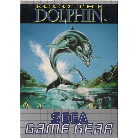 Sega Game Gear - Ecco The Dolphin w/Manual Boxed Preowned