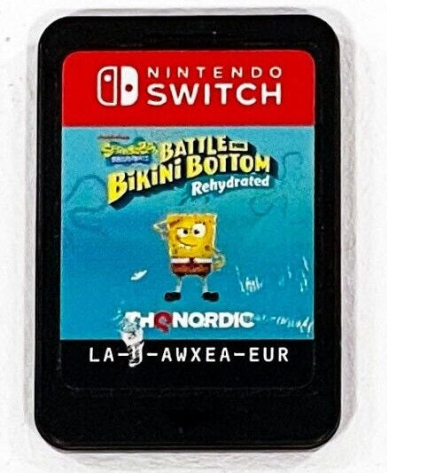 Switch - Spongebob SquarePants: Battle For Bikini Bottom Rehydrated Unboxed (7) Preowned