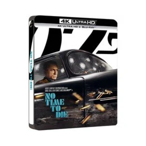 4K Blu-Ray - 007: No Time To Die (12) 2021 4K UHD+BR Limited Edition Steelbook (12) Preowned