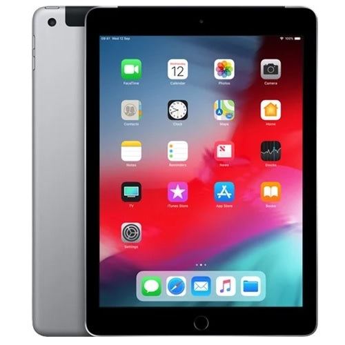 Apple iPad 6th Gen 32GB (2018) A1954 9.7" Unlocked Space Grey Grade B Preowned