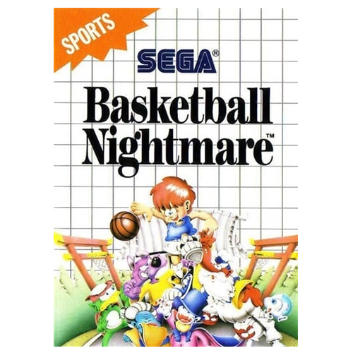 Master System - Basketball Nightmare Without Manual Boxed Preowned