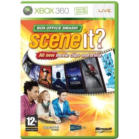 Xbox 360 - Scene It? Box Office Smash! [No Buzzers] (12+) Preowned