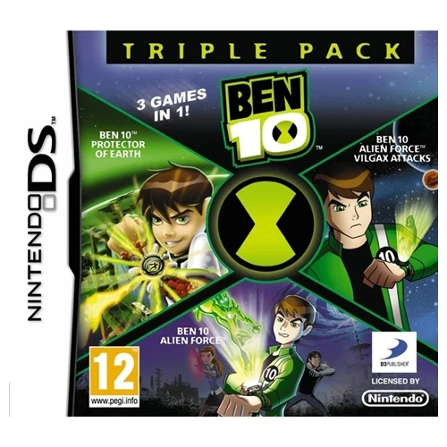 DS - Ben 10 Triple Pack (3) Preowned