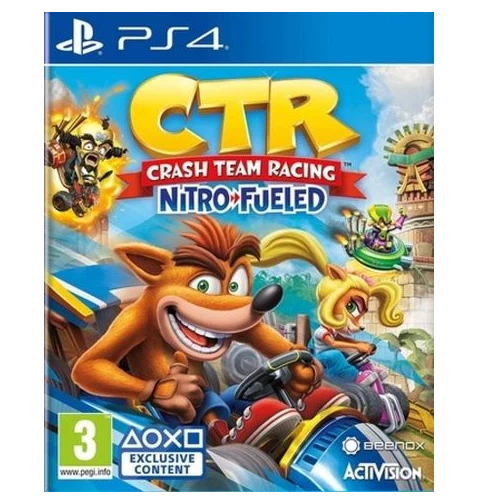 PS4 - Crash Team Racing Nitro Fueled (3) Preowned