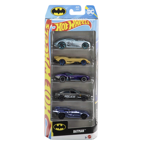 Hot Wheels - Batman 5 Pack (3) Preowned