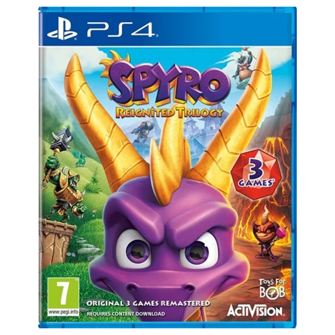 PS4 - Spyro: Reignited Trilogy (7) Preowned