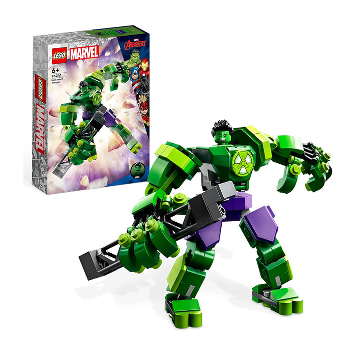 LEGO 76241 Marvel - Hulk Mech Armour (6+) Preowned