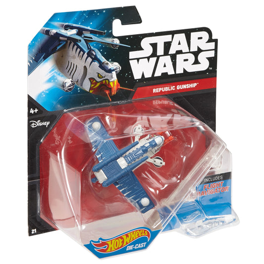 Hot Wheels - Star Wars Republic Gunship (4+) Preowned