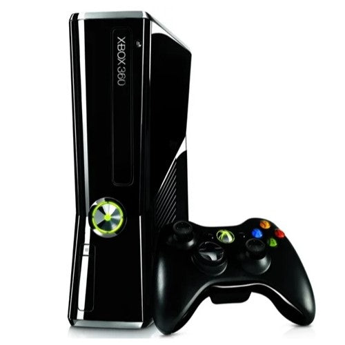 Xbox 360 Slim 4gb Console Black Discounted Preowned