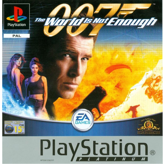PS1 - 007: The world Is Not Enough With Manual Boxed (15+) Preowned