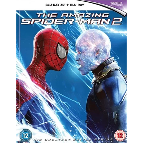 Blu-Ray - The Amazing Spider-Man 2 3D (12) Preowned