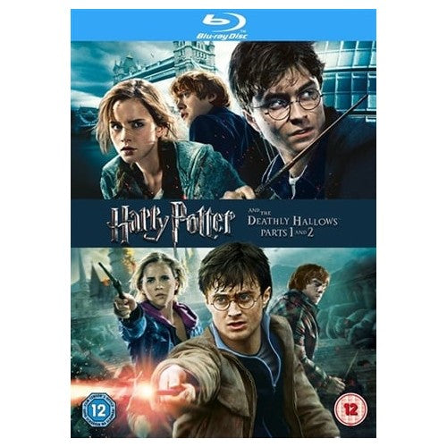 Blu-Ray - Harry Potter And The Deathly Hallows Part 1 & 2 (12) Preowned