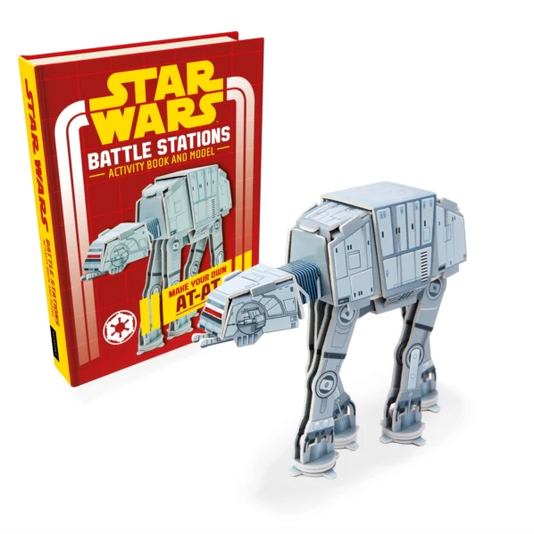 EGMONT - Star Wars Battle Stations Activity Book & Model Preowned