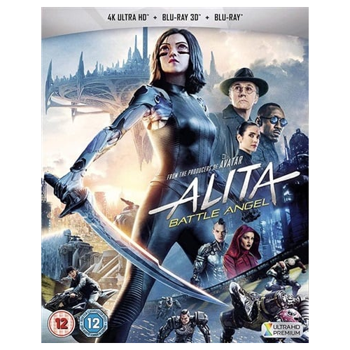 4K Blu-Ray - Alita Battle Angel (12) Preowned