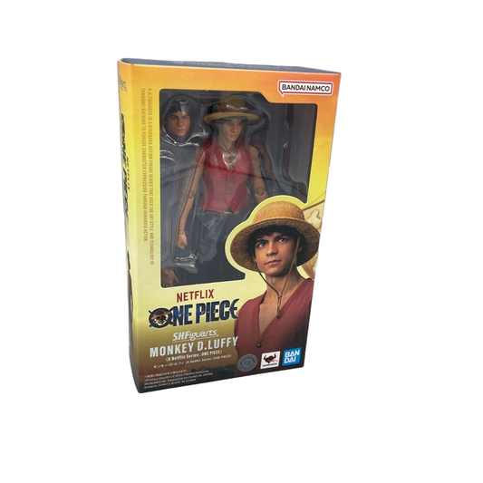 Bandai S.H Figuarts Netflix One Piece - Monkey D Luffy Figure Preowned