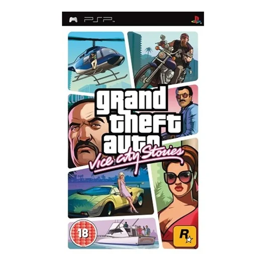 PSP - Grand Theft Auto: Vice City Stories Unboxed (18) Preowned