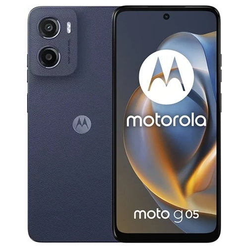 Motorola Moto G05 64GB Dual Sim Unlocked Denim Blue Grade B Preowned
