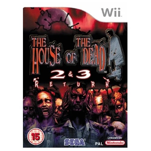 Wii - The House of The Dead 2 & 3 Return (15) Preowned