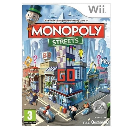 Wii - Monopoly Streets (3) Preowned
